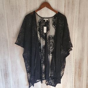 Lace kimono